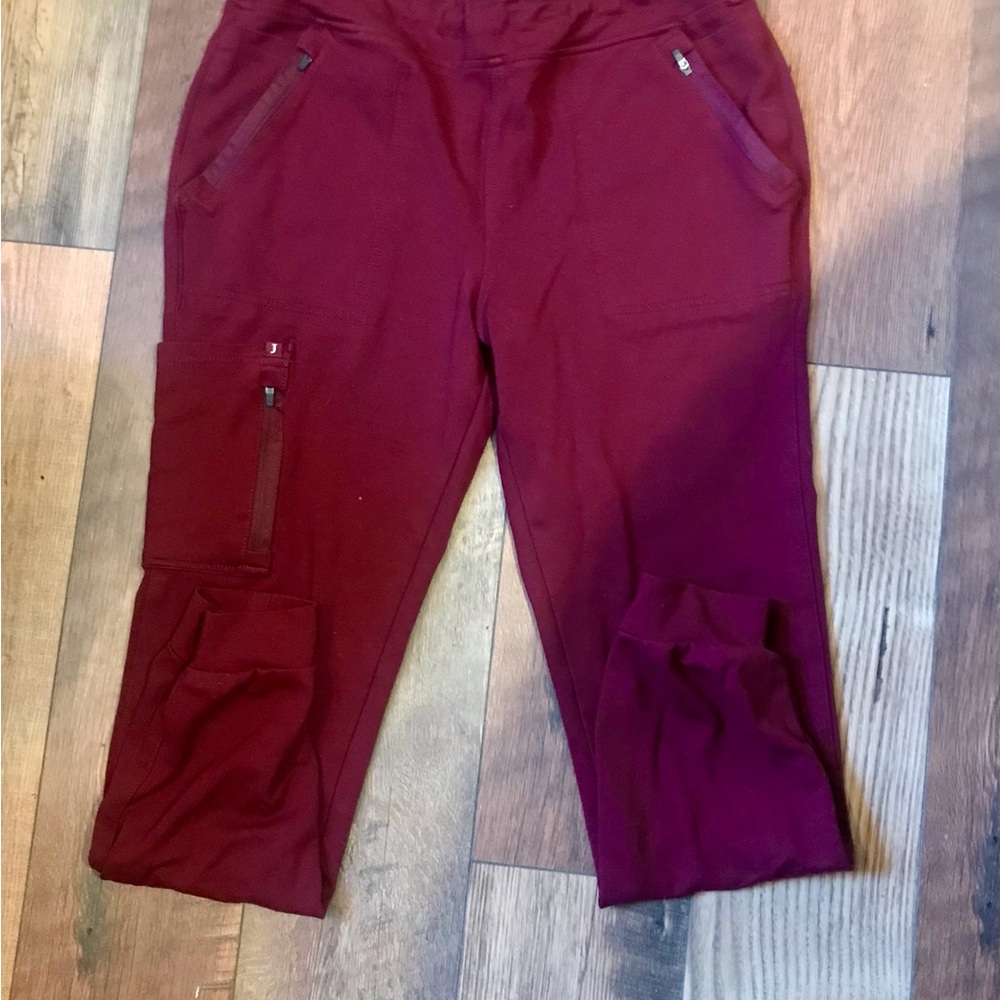 Burgundy Jogger Pants